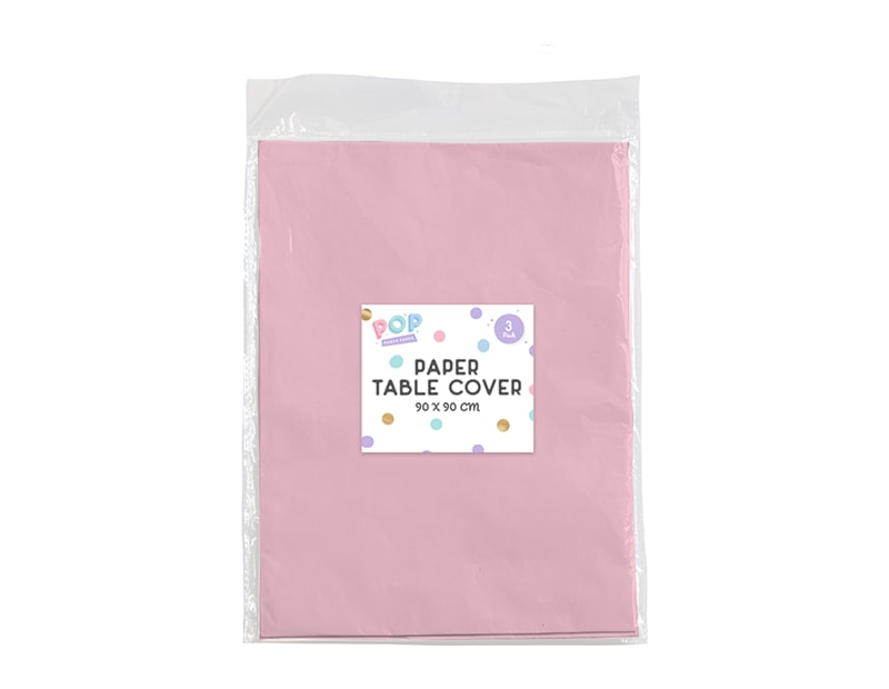 Wholesale Pastel Paper Table Cloths 3pk Wholesale Pastel Paper Table Cloths 3pk