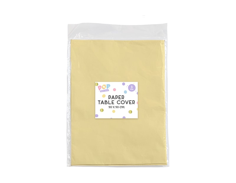 Wholesale Pastel Paper Table Cloths 3pk Wholesale Pastel Paper Table Cloths 3pk
