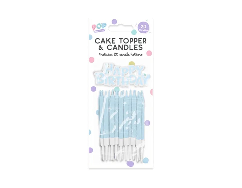 Wholesale Pastel Cake Topper & Candles