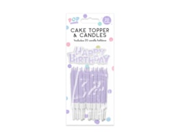 Wholesale Pastel Cake Topper & Candles Wholesale Pastel Cake Topper & Candles