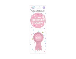 Wholesale Pastel Birthday Party Badge Set 2pcs Wholesale Pastel Birthday Party Badge Set 2pcs