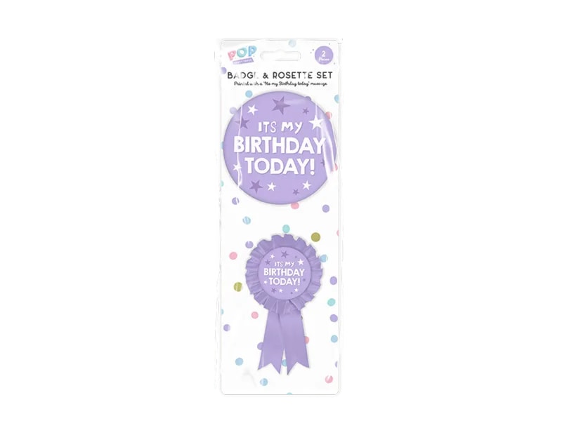 Wholesale Pastel Birthday Party Badge Set 2pcs Wholesale Pastel Birthday Party Badge Set 2pcs