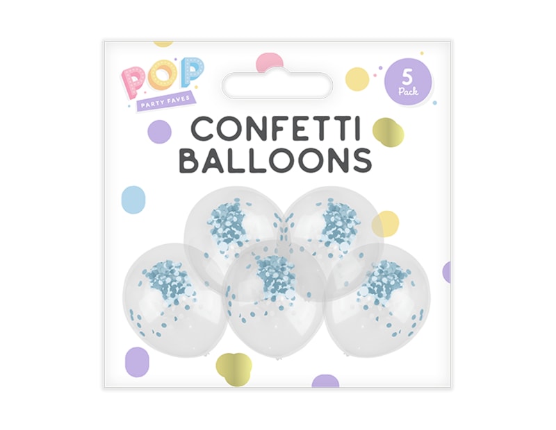 Wholesale Pastel Confetti Balloons 5pk | Gem Imports Wholesale Pastel Confetti Balloons 5pk | Gem Imports