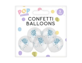 Wholesale Pastel Confetti Balloons 5pk | Gem Imports
