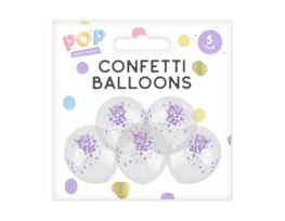Wholesale Pastel Confetti Balloons 5pk | Gem Imports Wholesale Pastel Confetti Balloons 5pk | Gem Imports