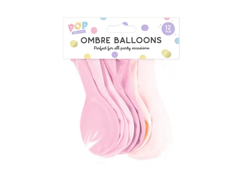 Wholesale Pastel Ombre Balloons 12pk