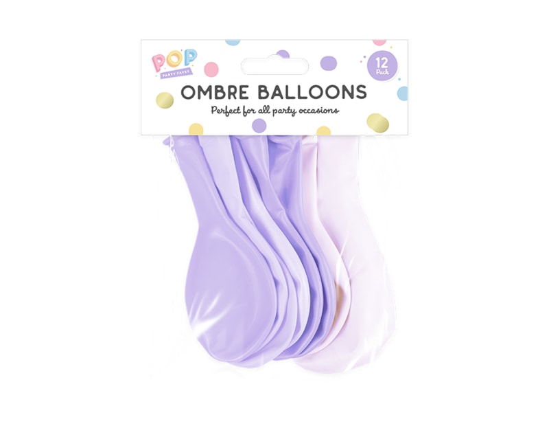 Wholesale Pastel Ombre Balloons 12pk