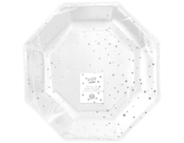 Wholesale Metallic Foil Paper Plates 15pk CDU Wholesale Metallic Foil Paper Plates 15pk CDU