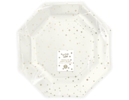 Wholesale Metallic Foil Paper Plates 15pk CDU Wholesale Metallic Foil Paper Plates 15pk CDU