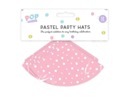 Wholesale Pastel Party Hats 12pk