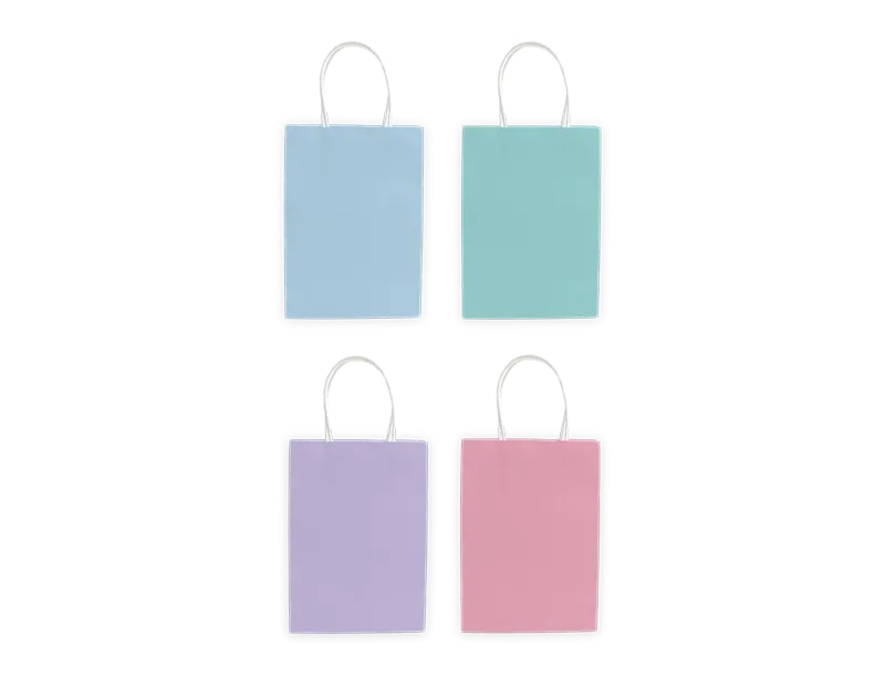 Wholesale Pastel Multicolour Paper Treat Bags 10pk Wholesale Pastel Multicolour Paper Treat Bags 10pk