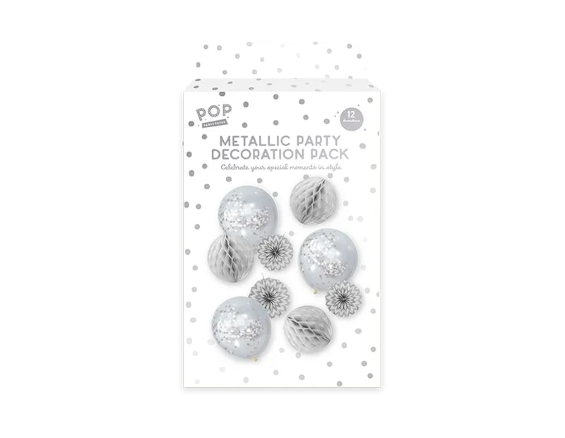 Wholesale Metallic Party Decoration Pack CDU Wholesale Metallic Party Decoration Pack CDU
