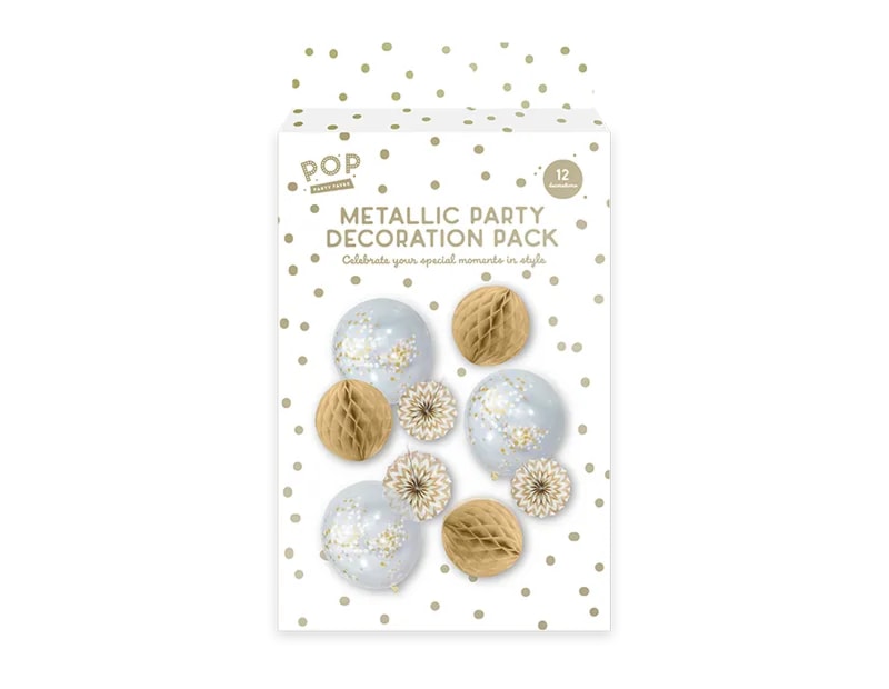 Wholesale Metallic Party Decoration Pack CDU Wholesale Metallic Party Decoration Pack CDU