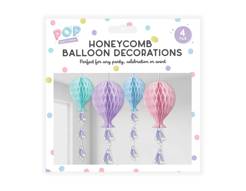 Wholesale Pastel Honeycomb Balloon Decorations