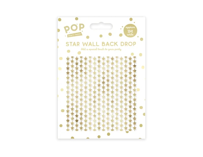 Wholesale Metallic Star Wall Back Drop