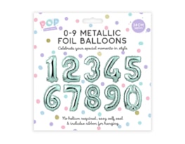 Wholesale 0-9 Pastel Foil Balloons Wholesale 0-9 Pastel Foil Balloons