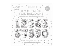 Wholesale 0-9 Metallic Foil Balloons Wholesale 0-9 Metallic Foil Balloons