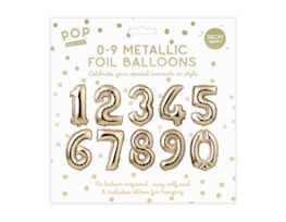 Wholesale 0-9 Metallic Foil Balloons Wholesale 0-9 Metallic Foil Balloons