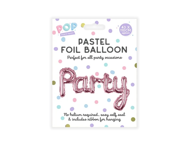 Wholesale Party Pastel Foil Balloon
