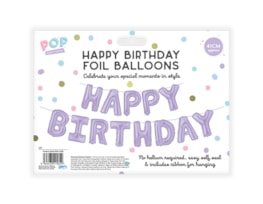Wholesale Pastel Happy Birthday Foil Balloons Wholesale Pastel Happy Birthday Foil Balloons