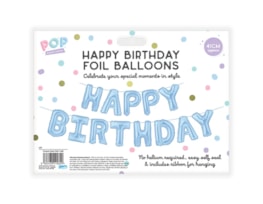 Wholesale Pastel Happy Birthday Foil Balloons Wholesale Pastel Happy Birthday Foil Balloons