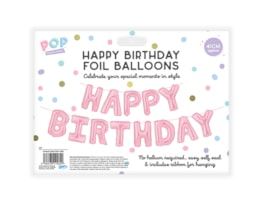 Wholesale Pastel Happy Birthday Foil Balloons Wholesale Pastel Happy Birthday Foil Balloons