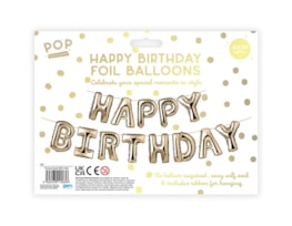 Wholesale Metallic Happy Birthday Foil Balloons Wholesale Metallic Happy Birthday Foil Balloons