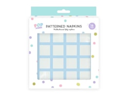 Wholesale Patterned Napkins 16pk Wholesale Patterned Napkins 16pk