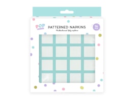 Wholesale Patterned Napkins 16pk Wholesale Patterned Napkins 16pk