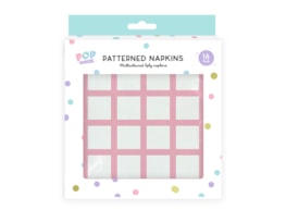 Wholesale Patterned Napkins 16pk Wholesale Patterned Napkins 16pk