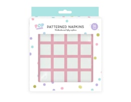 Wholesale Patterned Napkins 16pk Wholesale Patterned Napkins 16pk