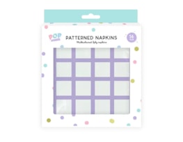 Wholesale Patterned Napkins 16pk Wholesale Patterned Napkins 16pk