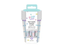 Wholesale Patterned Paper Cups 8pk Wholesale Patterned Paper Cups 8pk