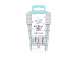 Wholesale Patterned Paper Cups 8pk
