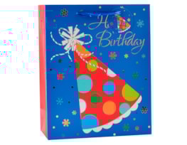 Wholesale Childrens Foiled Medium Gift Bag 26x32x12cm Wholesale Childrens Foiled Medium Gift Bag 26x32x12cm