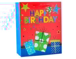 Wholesale Childrens Foiled Medium Gift Bag 26x32x12cm Wholesale Childrens Foiled Medium Gift Bag 26x32x12cm