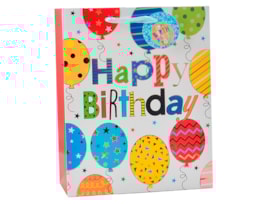 Wholesale Childrens Foiled Medium Gift Bag 26x32x12cm Wholesale Childrens Foiled Medium Gift Bag 26x32x12cm