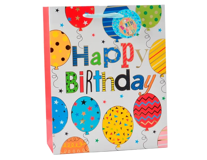 Wholesale Childrens Foiled Medium Gift Bag 26x32x12cm Wholesale Childrens Foiled Medium Gift Bag 26x32x12cm