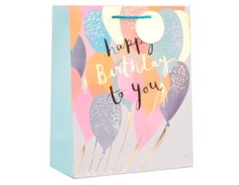 Wholesale Unisex Foiled Birthday Medium Gift Bag Wholesale Unisex Foiled Birthday Medium Gift Bag