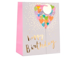 Wholesale Unisex Foiled Birthday Medium Gift Bag Wholesale Unisex Foiled Birthday Medium Gift Bag