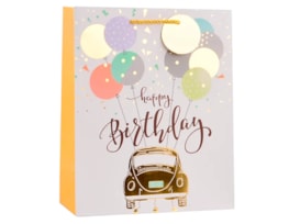 Wholesale Unisex Foiled Birthday Large Gift Bag 30x42x12cm Wholesale Unisex Foiled Birthday Large Gift Bag 30x42x12cm