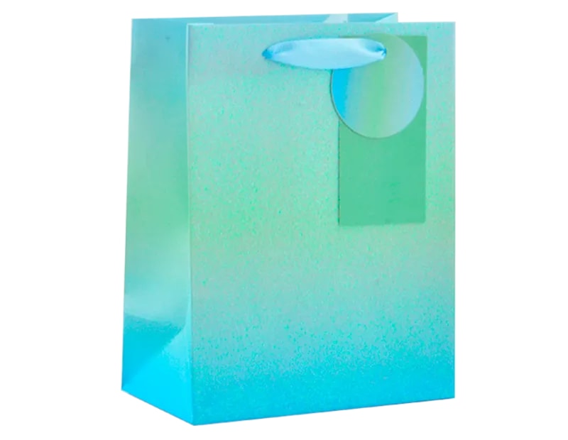 Wholesale Ombre Iridescent Glitter Large Gift Bag 30x42x12cm Wholesale Ombre Iridescent Glitter Large Gift Bag 30x42x12cm