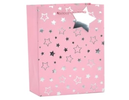 Wholesale Foiled Star Large Gift Bag 30x42x12cm