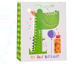 Wholesale Childrens Character Foiled Medium Gift Bag 26x32x12cm