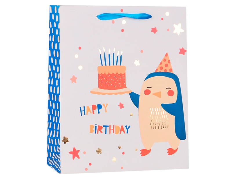 Wholesale Childrens Character Foiled Medium Gift Bag 26x32x12cm Wholesale Childrens Character Foiled Medium Gift Bag 26x32x12cm