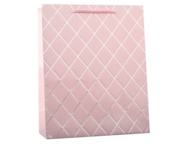 Wholesale Pastel Foiled Medium Gift Bag 26x32x12cm
