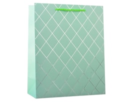 Wholesale Pastel Foiled Medium Gift Bag 26x32x12cm