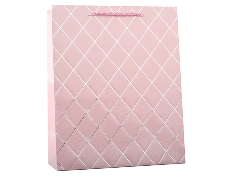 Wholesale Pastel Foiled Large Gift Bag 30x42x12cm Wholesale Pastel Foiled Large Gift Bag 30x42x12cm