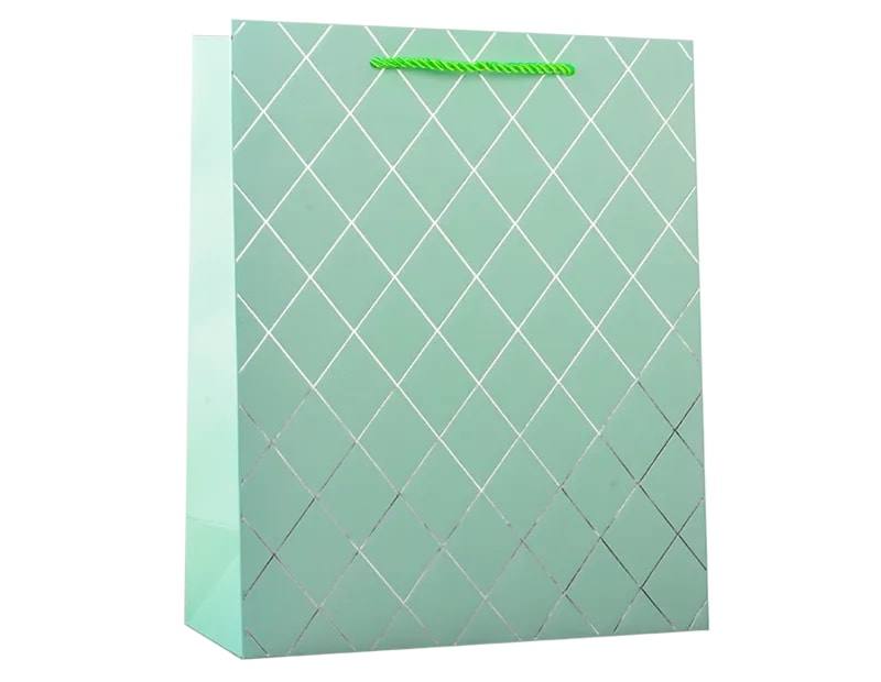 Wholesale Pastel Foiled Large Gift Bag 30x42x12cm