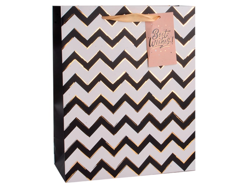 Wholesale Patterned Foil Large Gift Bag 30x42x12cm